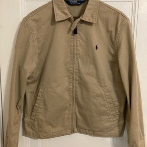 Vintage Polo Ralph Lauren Jacket - Tan. Size: M